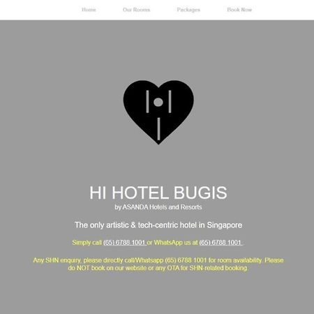 Hi Hotel Singapur Dış mekan fotoğraf