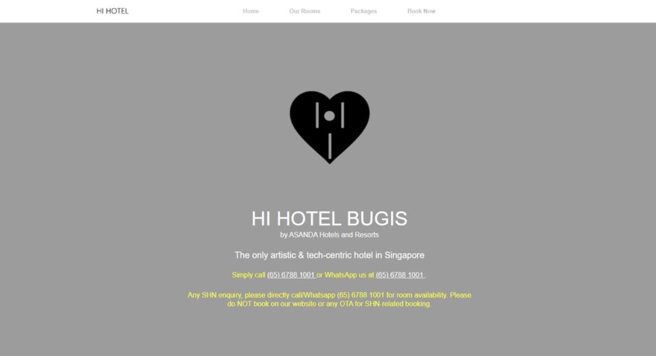 Hi Hotel Singapur Dış mekan fotoğraf